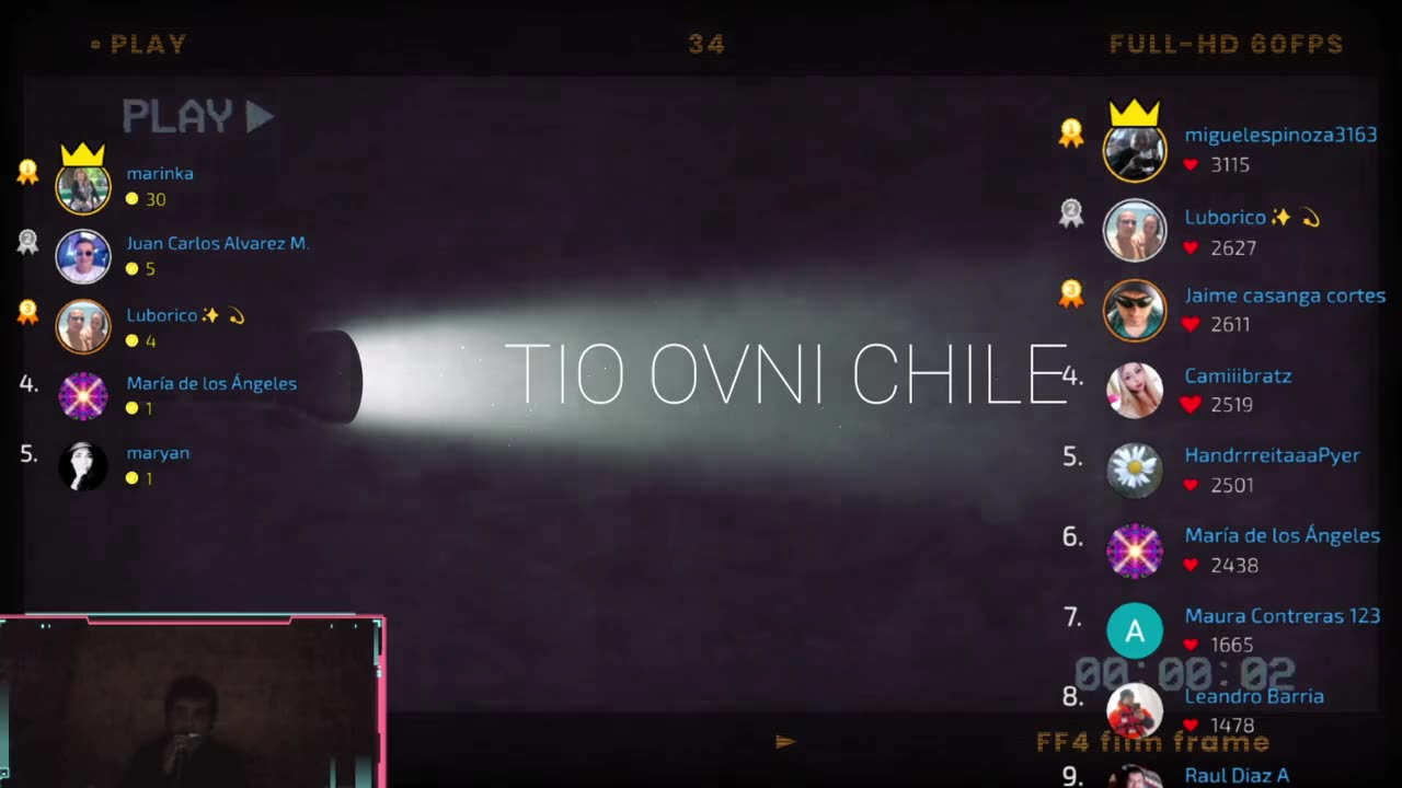 Astrovnilogy live Uncle UFO Chile 09-04-25 Tik Tok broadcast