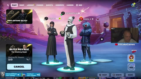 🔴 #Live [GR/CY/EN/BG] 🎮:Fortnite dike mu!! | Follow @ social: @DJCokeOfficial | !addme !social |