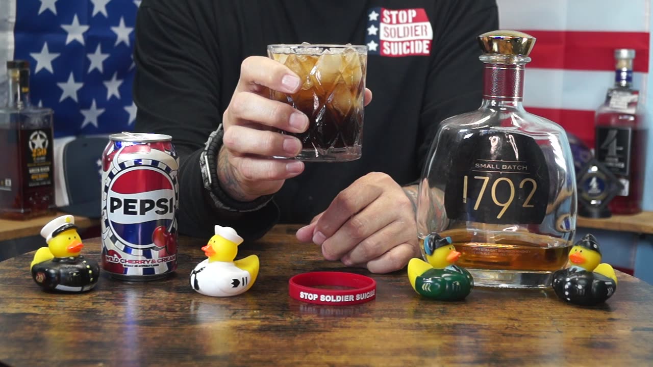 Ronald Goldstein - 1792 Small Batch Bourbon & Pepsi Wild Cherry & Cream Soda