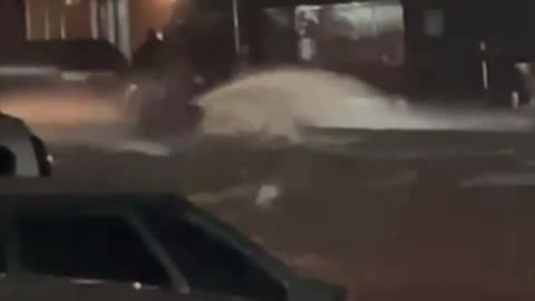 🌊 Dagestan (Russia) flooded due to heavy rains. Power outages were reported
