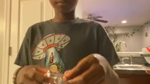 Trying ginger cookies
