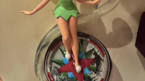 Disney Parks Tinker Bell Figurine Ornament #shorts