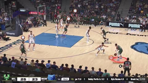 Bucks vs Grizzles