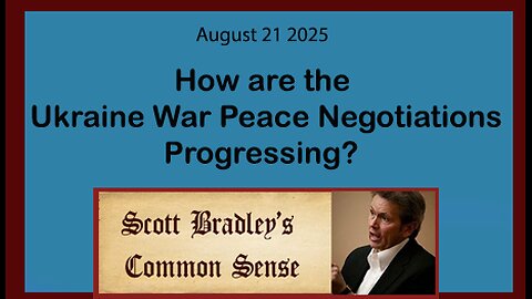 How Are the Ukraine War Peace Negotiations Progressing?