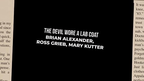Mary Kutter - “Devil Wore A Lab Coat”