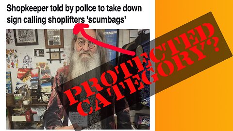 Don't Offend the Shoplifter!