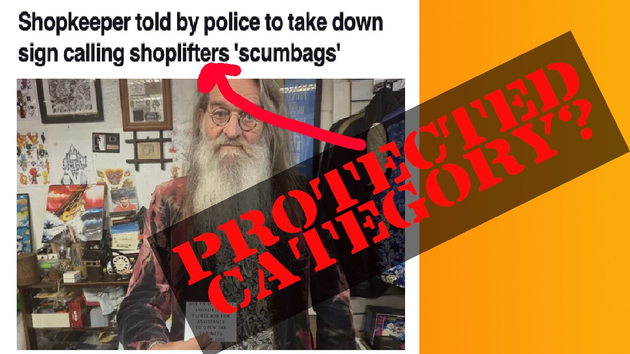 Don't Offend the Shoplifter!
