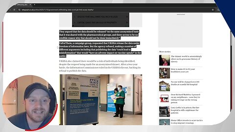 UK Government Withholding Data on Covid Vaccine Deaths?