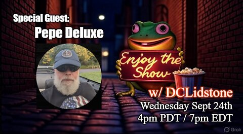 Enjoy The Show - Episode 23 w/ Special Guest Pepe Deluxe