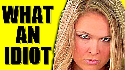 Ronda Rousey Plays the Victim AGAIN... and Fans Have Had Enough