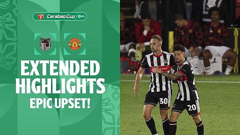 MAN UTD SHOCK! | Grimsby Town v Manchester United extended highlights