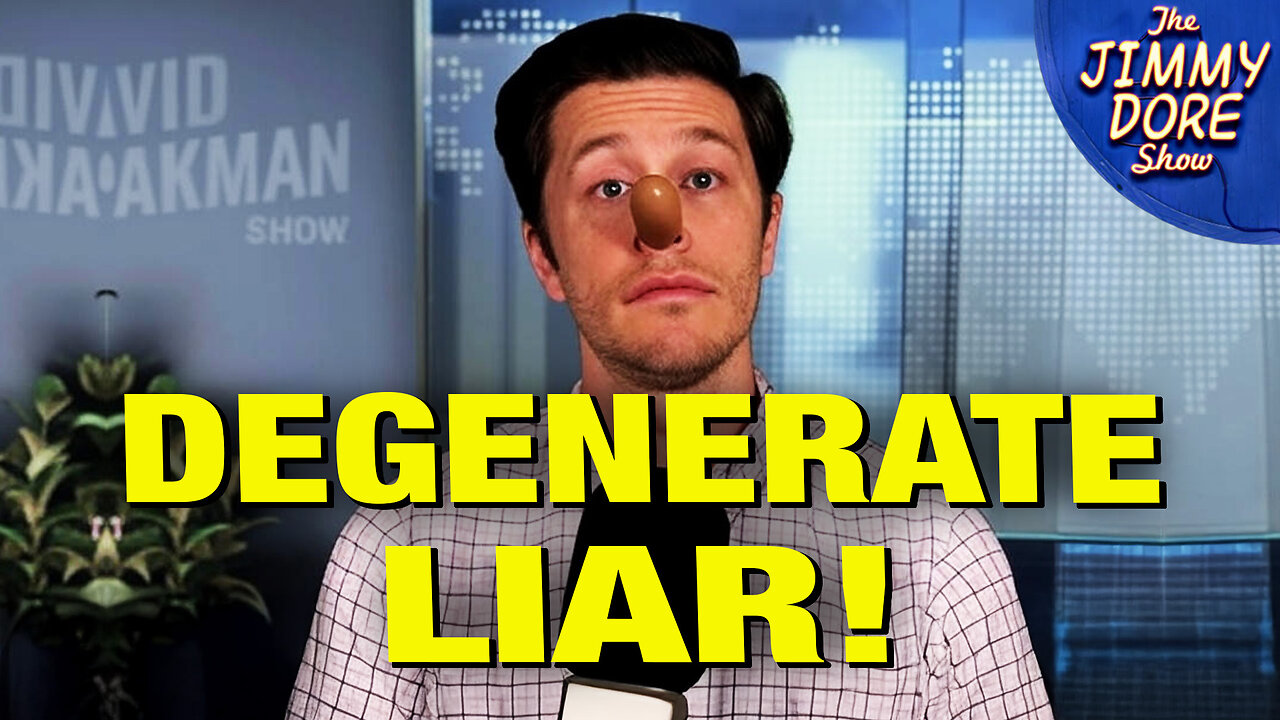 CONCLUSIVE PROOF David Pakman Is A Degenerate Liar!