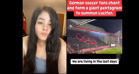 German Soccer fans preform satanic chanting - Endtimes for you - Wakeup!.