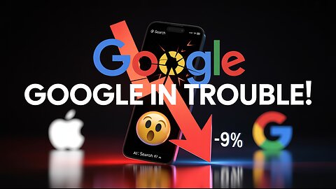 Google Stock Crashes as Apple Eyes AI Search – End of an Era?