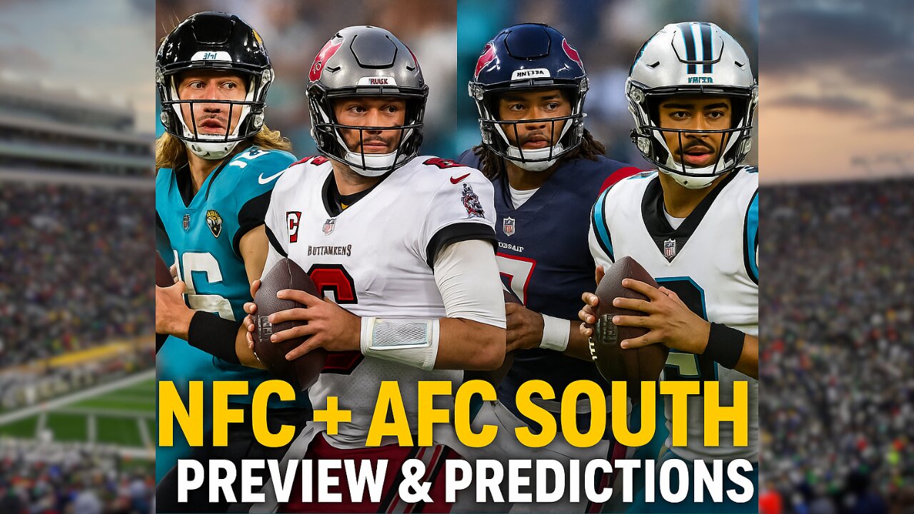 College Football Kickoff + NFC & AFC South Preview