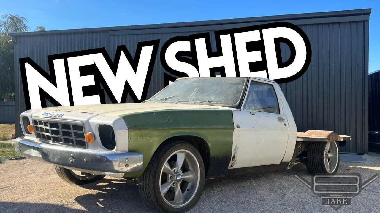 NEW SHED!! And WHAT HAPPENED to my ONE TONNER??