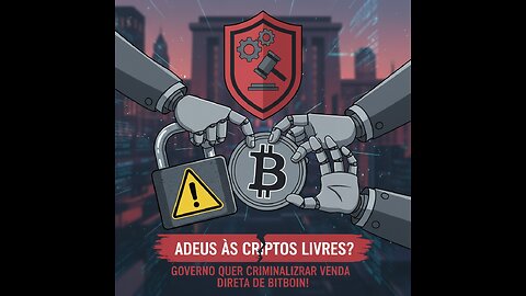 ⚠️ Adeus às criptos livres? Governo quer criminalizar venda direta de Bitcoin!