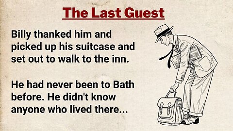 The Last Guest ⭐ Learn English Through Stories Level 3 | English Audio Story