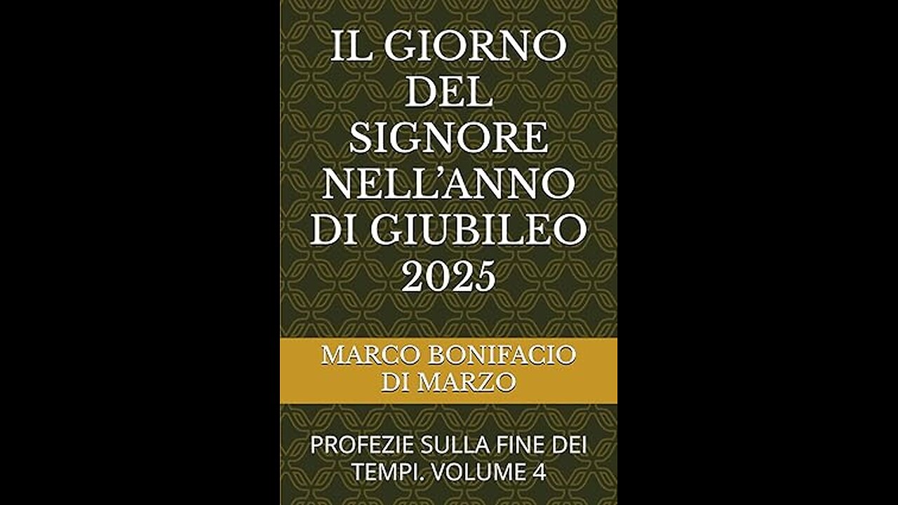 LA SETTIMANA DI DANIELE 2020-2027 , VIDEO 4 DI 4 FINE DEI TEMPI