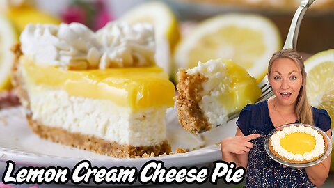 Lemon Cream Cheese Pie