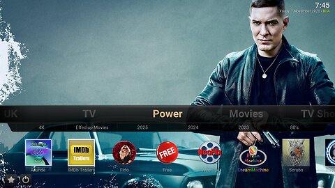 How to install the Power Kodi 21.2 Build with the Downloader