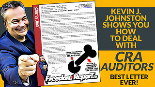 CRA Auditor Gets Told To Eat Dick by Kevin J.Johnston!