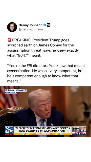 James Comey is a tr41t0r