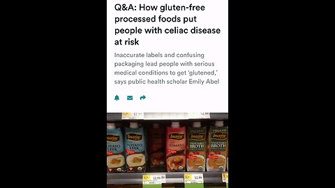Celiac Disease Awareness Month Treatment Gluten
