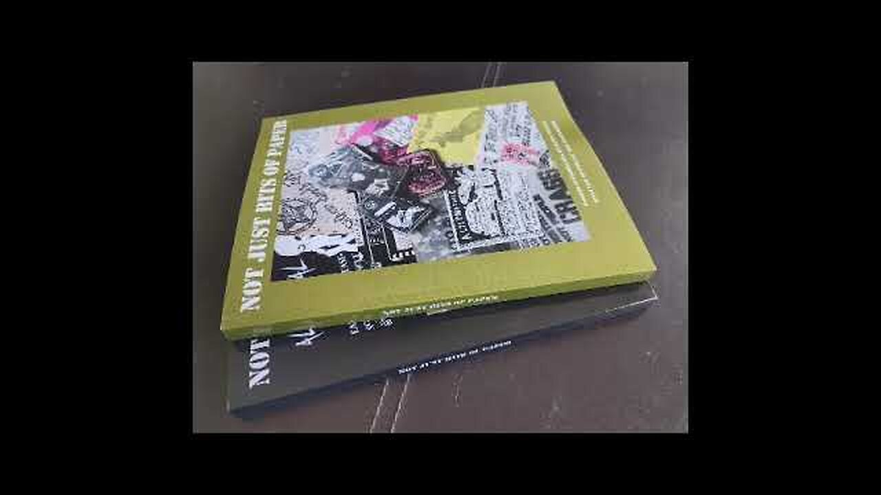 CRASS BOOK....NOT JUST BITS OF PAPER