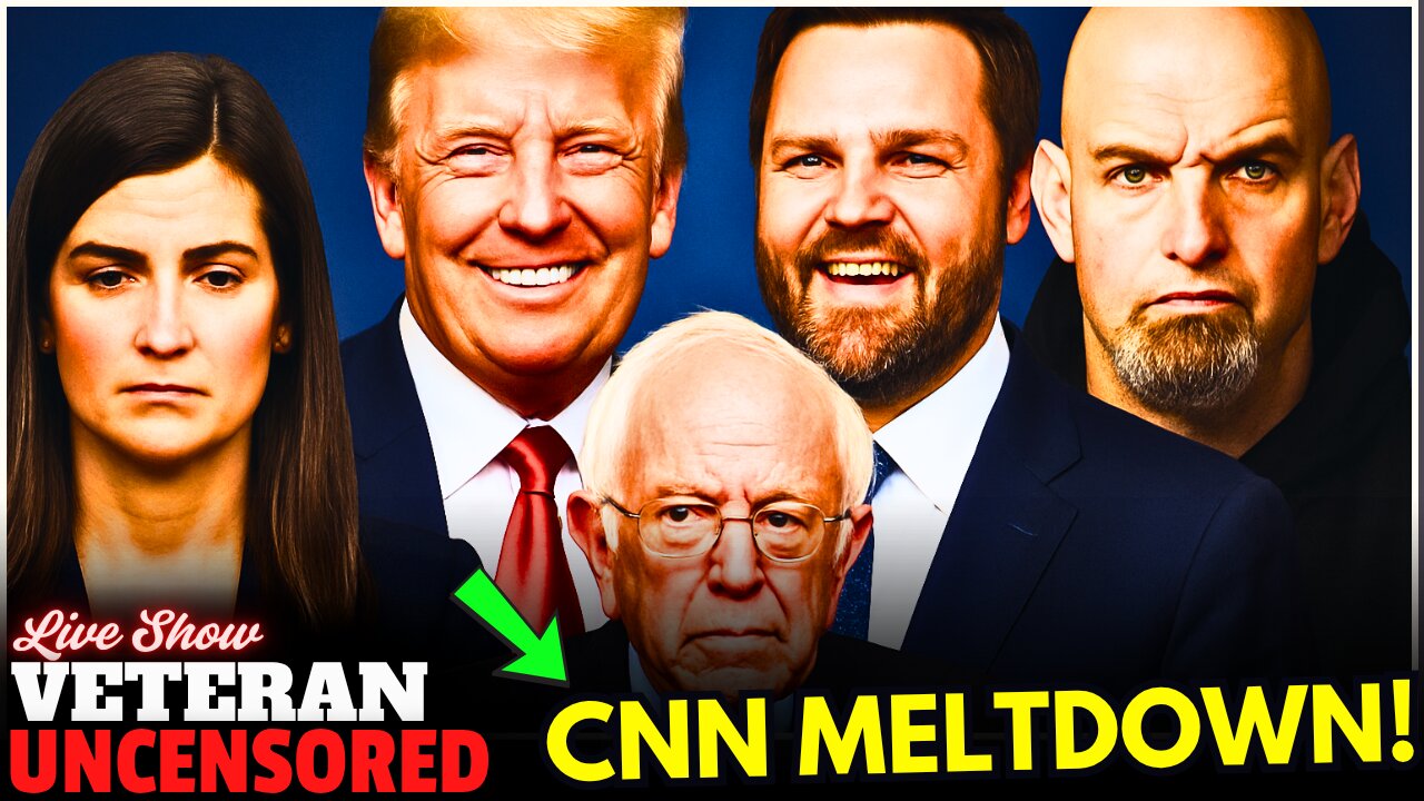 CNN Meltdown: Bernie SCHOOLED, Fetterman Snaps, JD Vance Warns of Sleeper Cells & More!