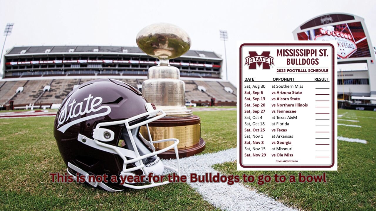 This does not look like a good year for the rebuilding Mississippi State Bulldogs football team