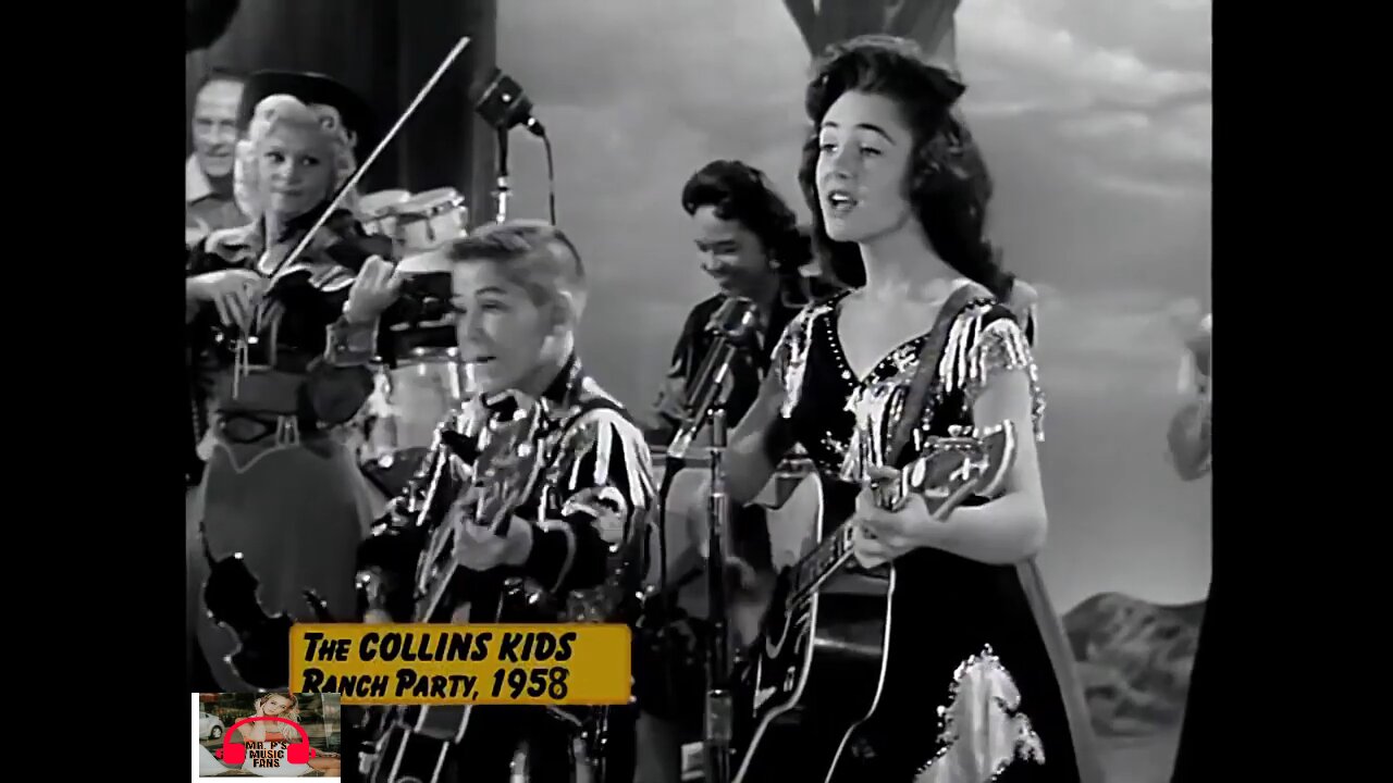 The Collins Kids "Hoy Hoy" on Ranch Party ~ Full Performance ~ Portrait Format