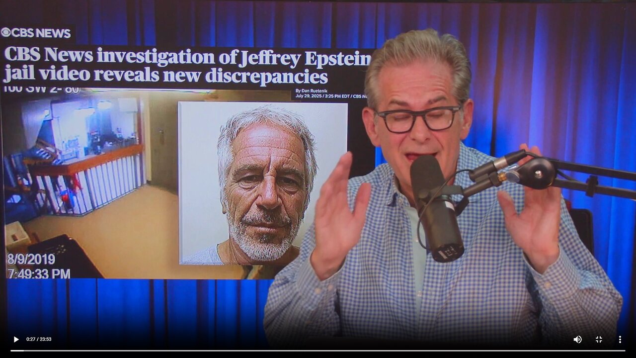 New discrepancies revealed by CBS News in Epstein jail video▮The Jimmy Dore Show