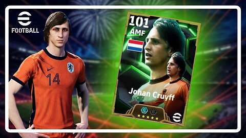 Johan Cruyff eFootball Card Review, Build & Gameplay | eFootball | Player Review