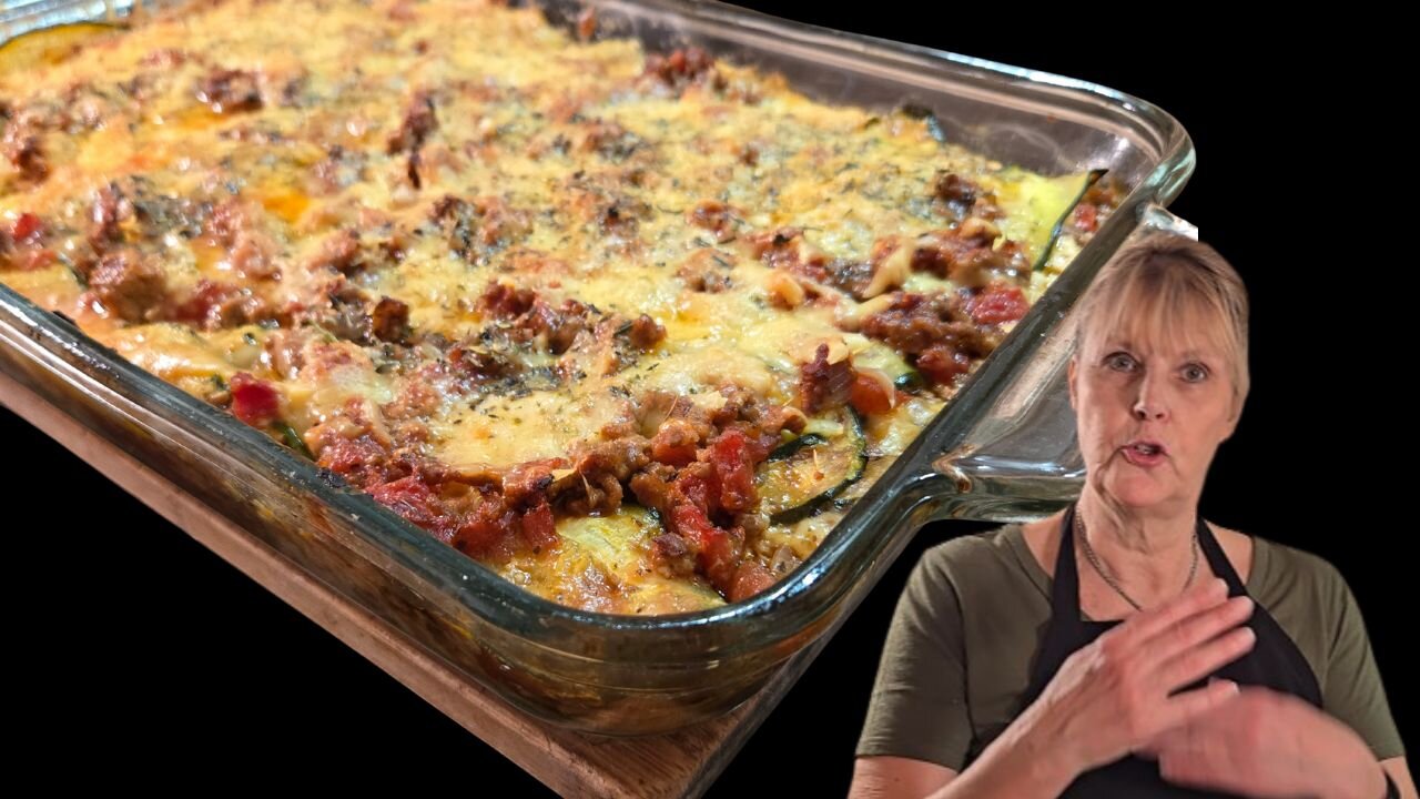 Keto Zucchini Lasagna - A Keto Twist on an Iconic Dish
