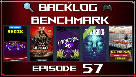 🔍 Backlog Benchmark 57 🎮 | Steam - Random Selection | September 5th, 2025