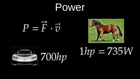 Power, Horsepower, Rate of Work - Physics (Mechanics)
