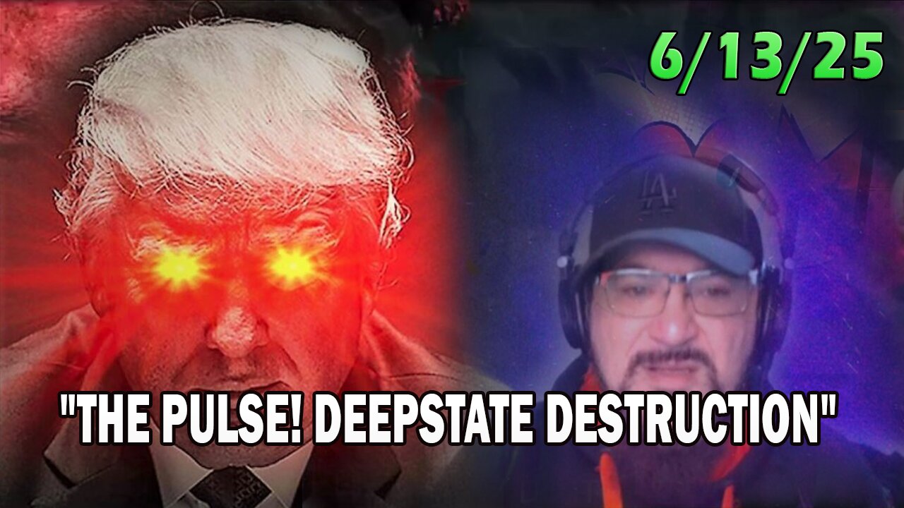 Major Decode Update Today 06.13.25: "THE PULSE! DEEPSTATE DESTRUCTION WITH FCB D3CODE"