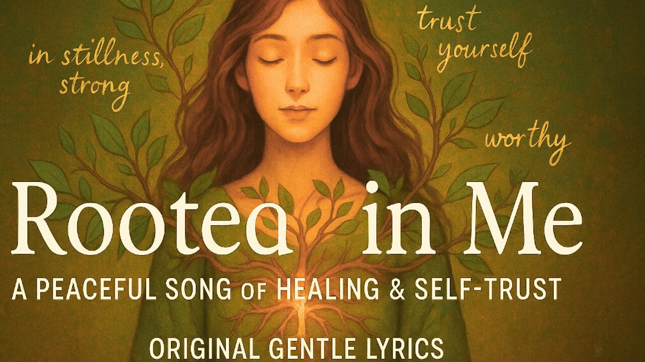 🍃 Rooted in Me – A Peaceful Song of Healing & Self Trust Original Gentle Lyrics