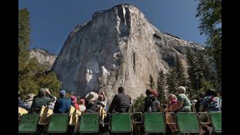Drag Queens Scale El Capitan in Yosemite National Park With Massive Pride Flag to Defy Trump