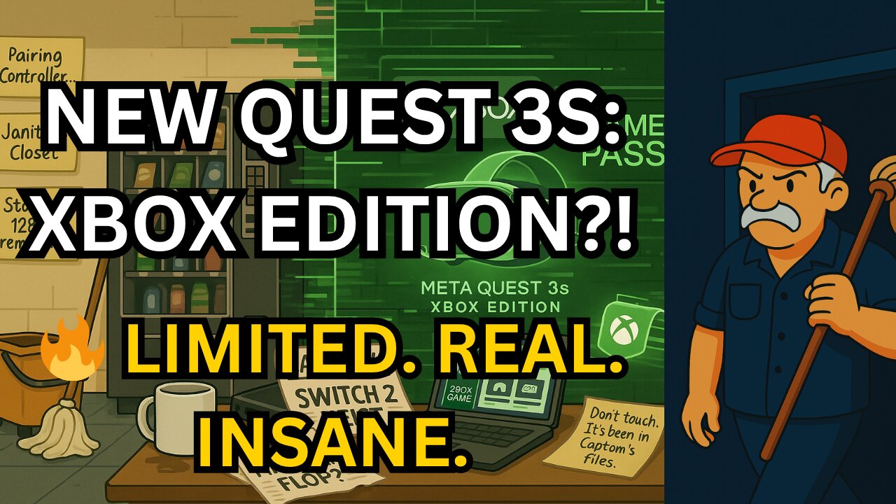 Xbox Gets Its First VR Headset?! Meta Quest 3S Xbox Edition Drops! 🚨🕶️