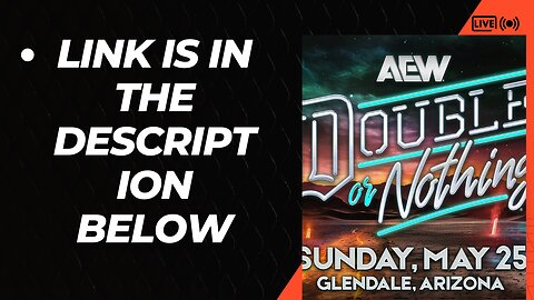 [HDTV] AEW Double or Nothing 2025 Live - Wrestling via Mobile App