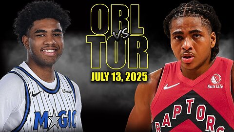 Orlando Magic vs Toronto Raptors Full Game Highlights | 2025 NBA Summer League