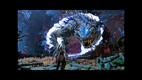 God of War Ragnarok - Kratos Vs. Nidhogg Boss Fight (4K 60FPS)