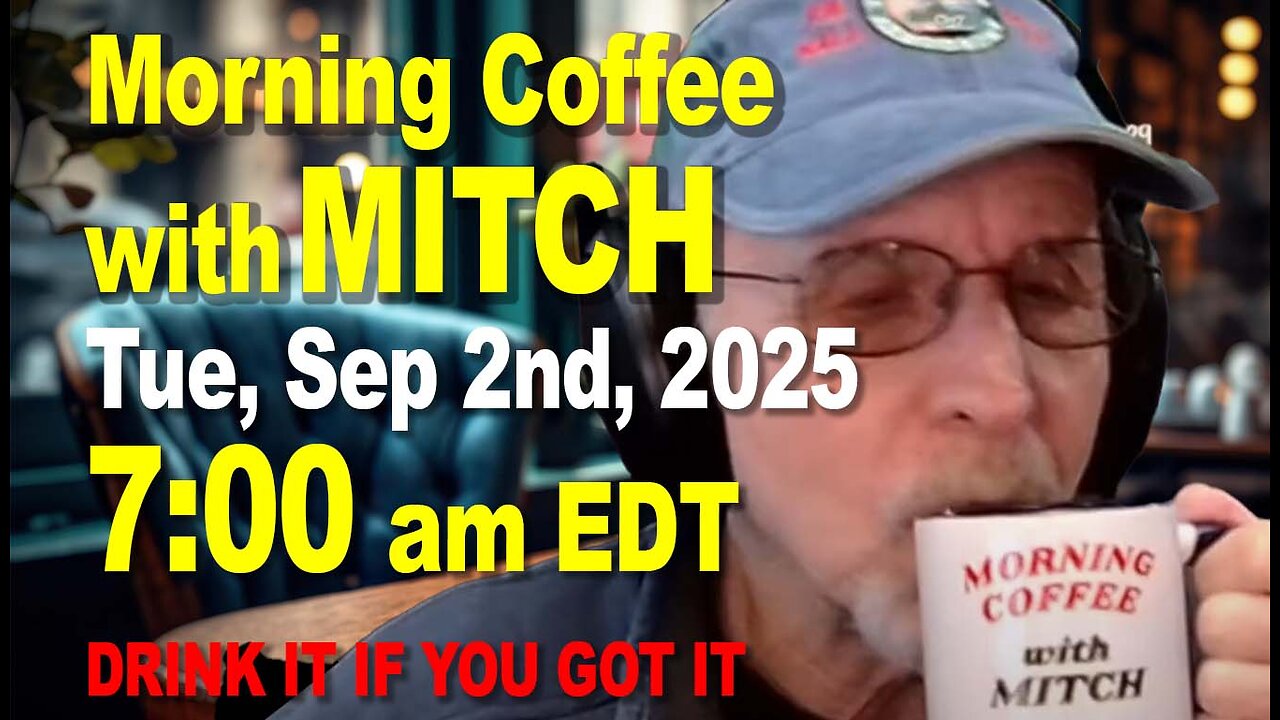 MORNING COFFEE with MITCH - Carnivore Talk - Tue, Sep 2nd, 2025, 7:00am EDT