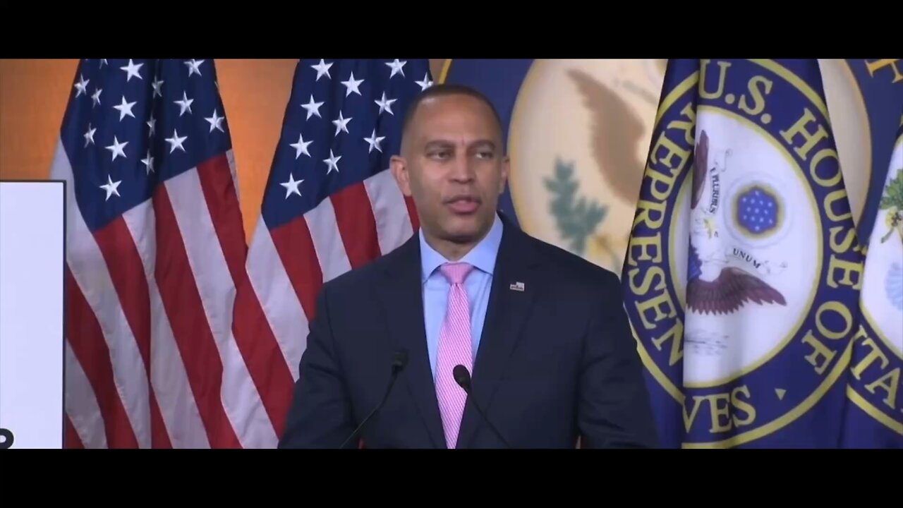 BREAKING NEWS:📣 Hakeem Jeffries is not the sharpest tool in the shed. The Democrats…