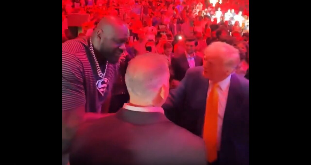 Trump and Shaq