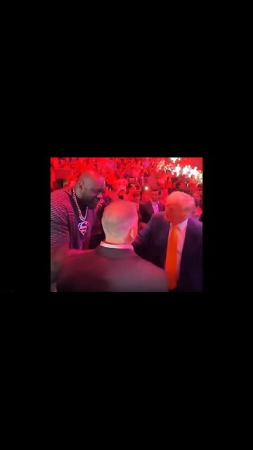Trump and Shaq