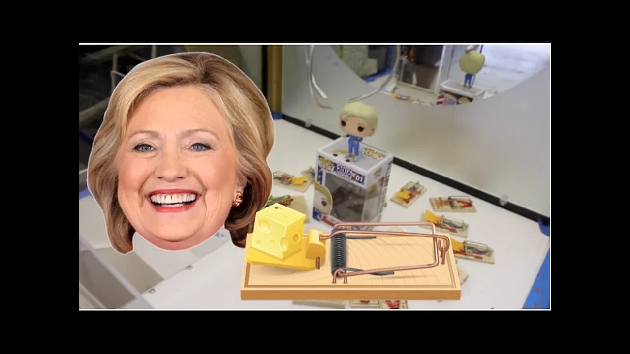 HILLARY CLINTON IN A TON OF MOUSE TRAPS | WHAT HAPPENS?