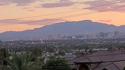 Did you SEE tonight's HOT Las Vegas sunset? Check THIS out! 07.08.2025 #follow #lasvegas #travel